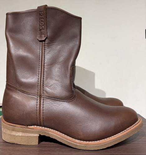 Red wing pecos work boots - wing,