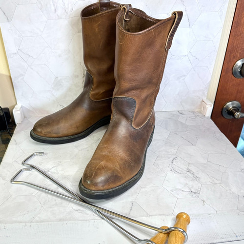 Red wing pecos mens boots - red,