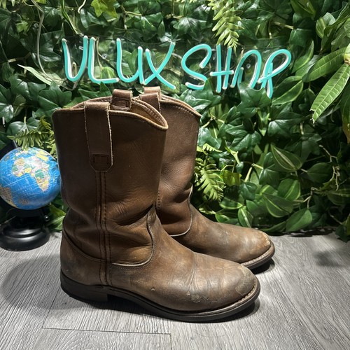 Vintage red wing boots brown - vintage,