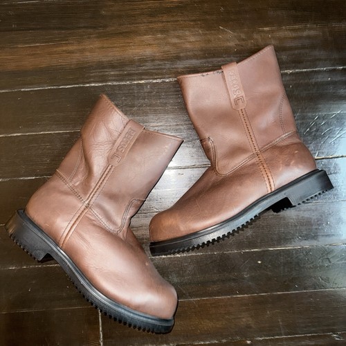 Red wing pecos leather - red,