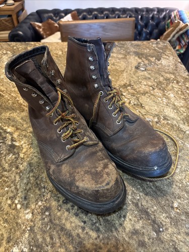 Red wing boots brown soft - red,