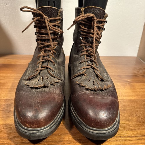 Vintage red wing western - red,