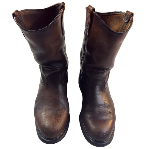 Red wing 1105 pecos boots - red,