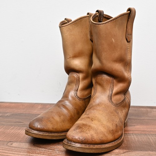 Vtg red wing shoes - wing, tan