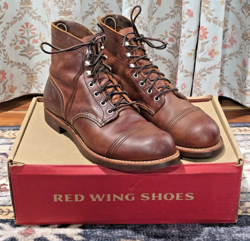 Red wing shoes iron - wing,