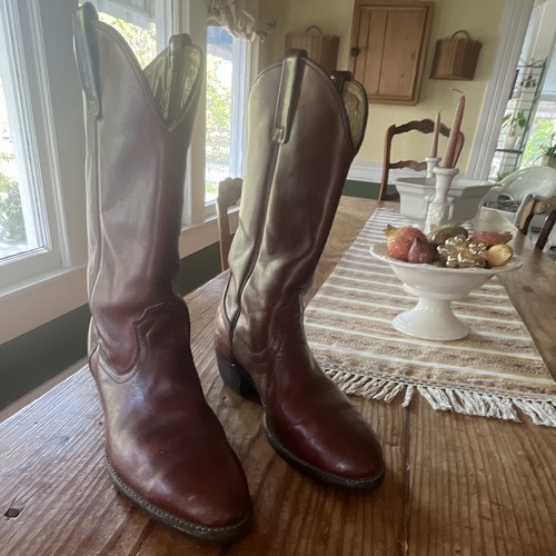 Red wing brown leather pull - wing,