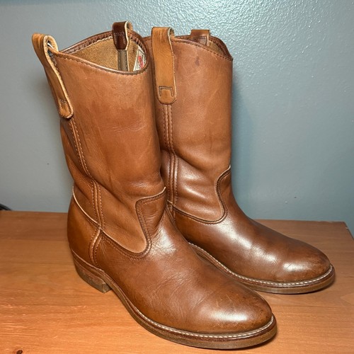 Red wing 787 vintage pecos - red,