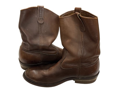 Red wing pecos brown leather - pecos,