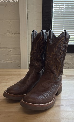 Red wing men brown pebbled - red,