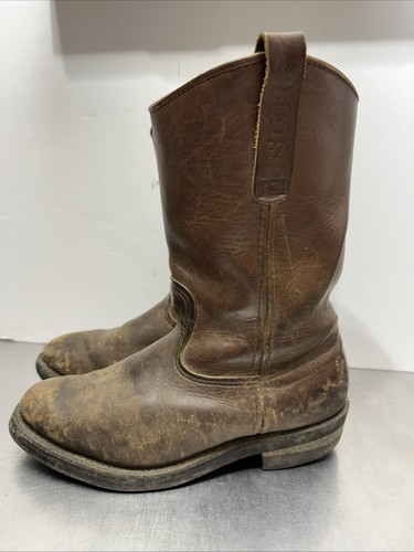 Red wing pecos 9 boots - wing,