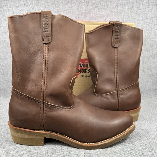 Red wing 1155 pecos - red, mens
