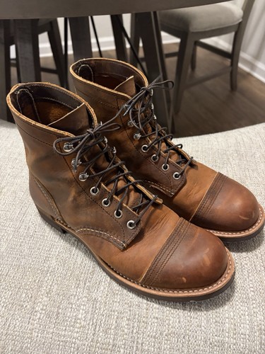 Red wing heritage 8085 iron - red,