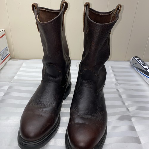 Red wing vintage cowboy boots - red,