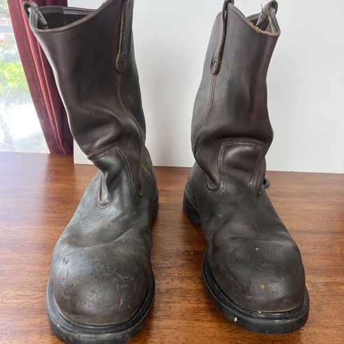 Red wing boots pecos - red, on