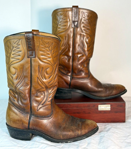 Vtg red wing pecos 9801 - red,