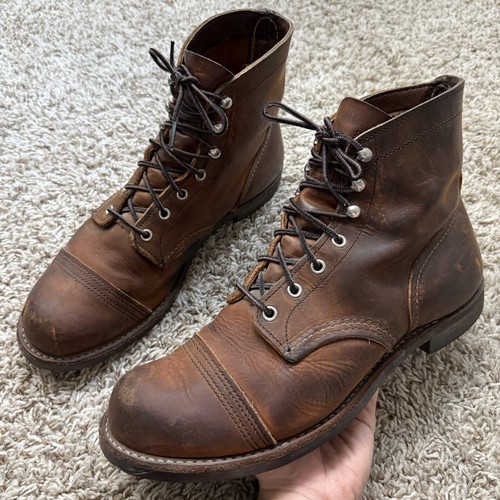 Red wing shoes iron ranger - red,
